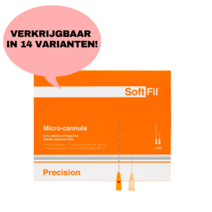 Softfil 14 20x cannulas dermal filler nl canules 5 stuks