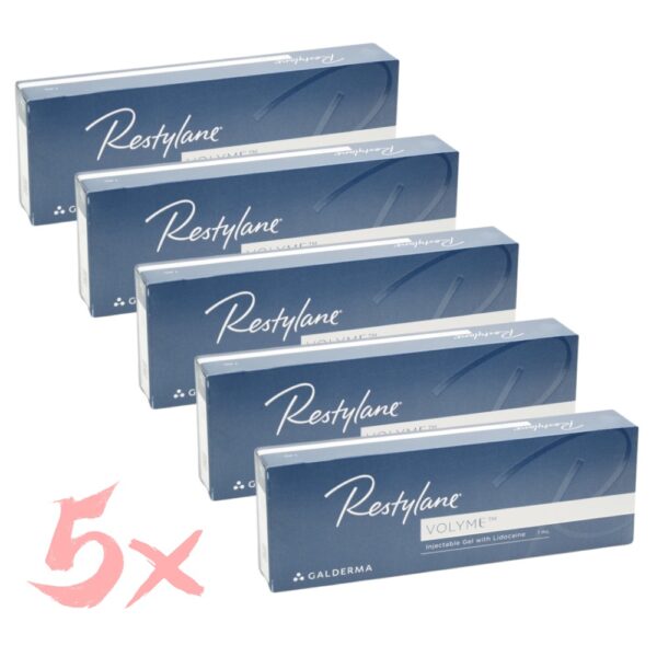 Galderma Restylane Volyme met Lido Dermal-Filler 5 verpakkingen sale