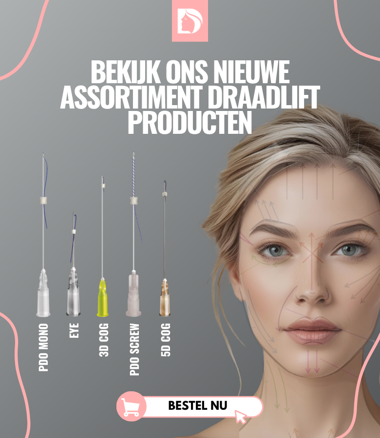 draadlift PDO threads rainbow dermal filler mobil