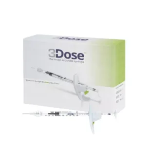 3Dose 125 Groen doseerspuiten - 1 ml - 10 stuks